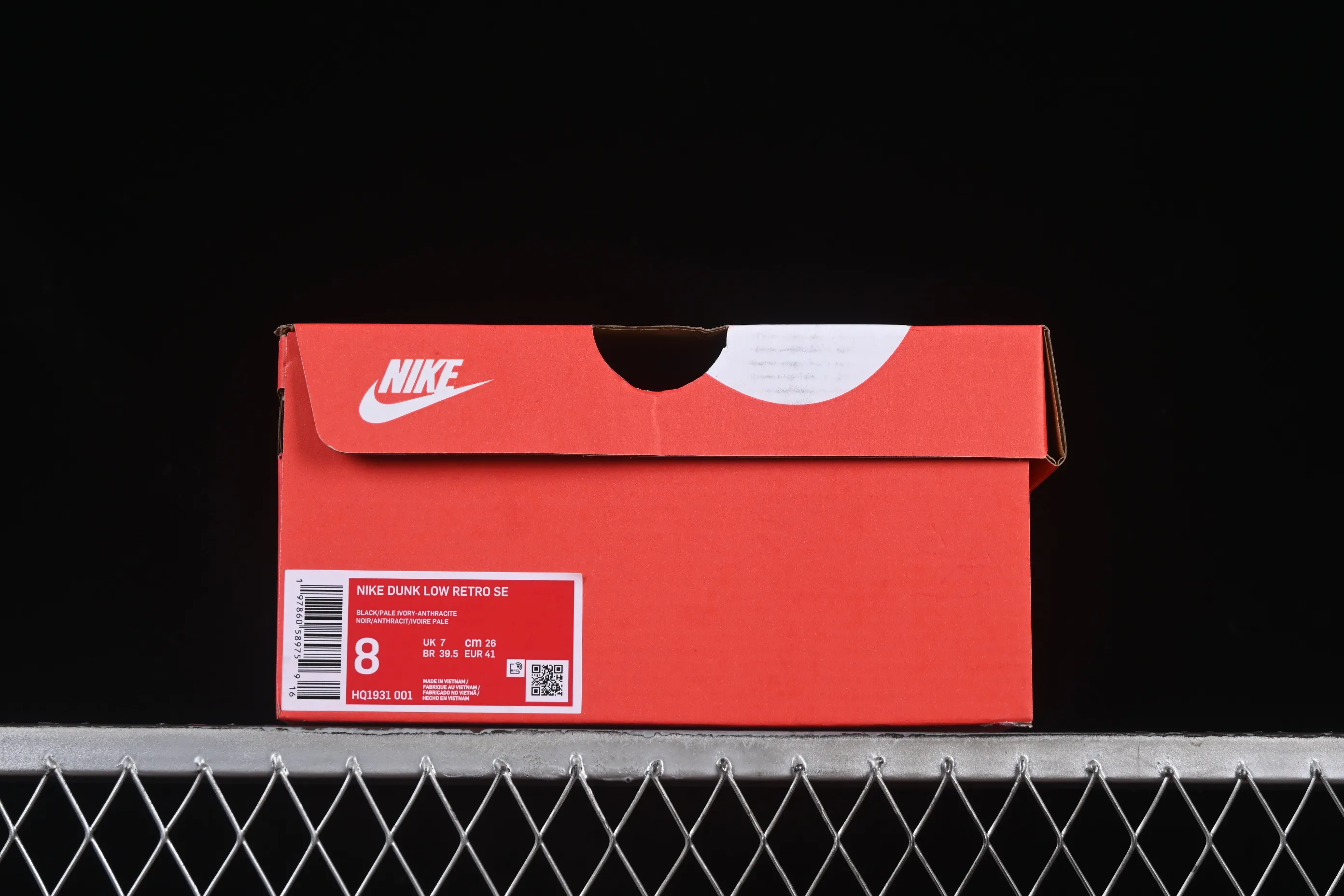 All categories Nk SB Dunk series Nk SB Dunk Low low-top sneakers Nike Dunk Low black and gray color low-top casual sneakers HQ1931-001